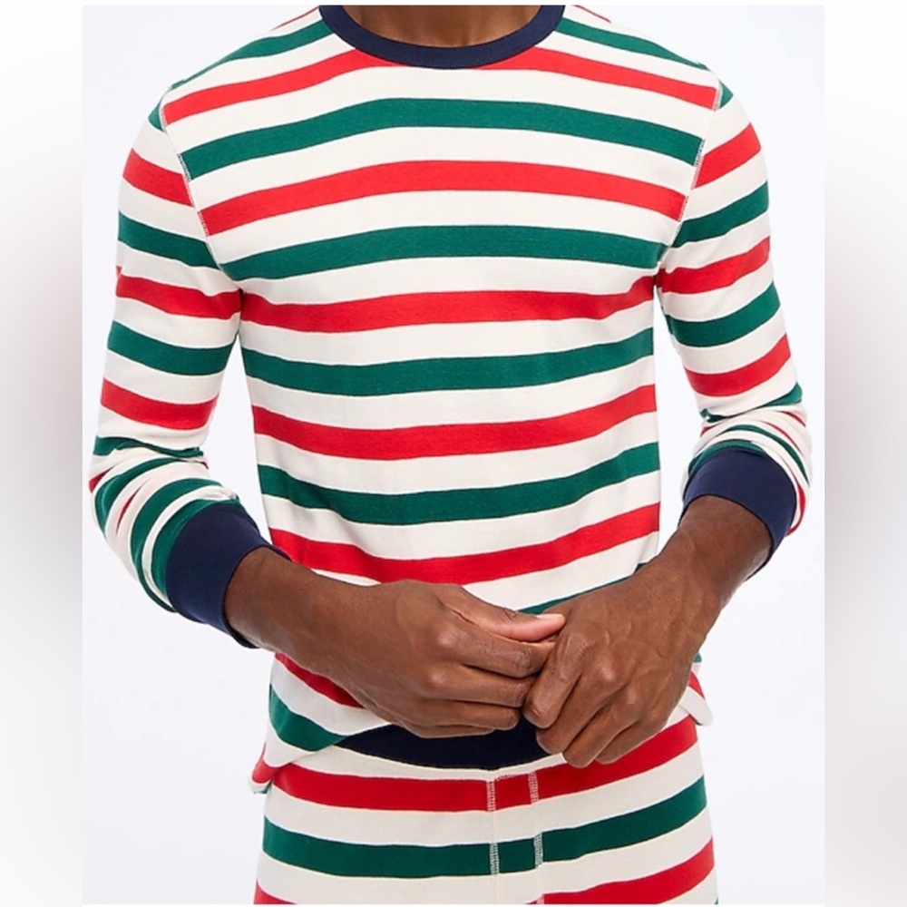 J Crew Men’s Two Piece Pajama Set
